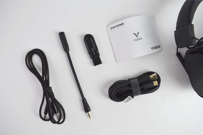 耳机让游戏更尽兴雷柏VH850测评m6米乐专为游戏玩家打造的多模无线(图4)